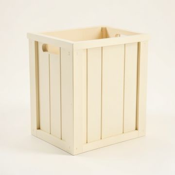 Brook Bend Closed Outdoor Storage Box - Cream (synthetic illustration; no displayed measurements)