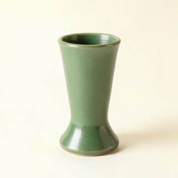 Shore Bend Empty Candle Holder - Green (synthetic illustration; no displayed measurements)