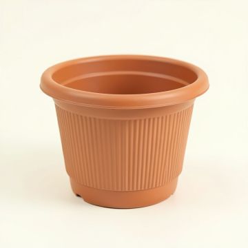 Moss Branch Empty Planter - Terracotta (synthetic illustration; no displayed measurements)