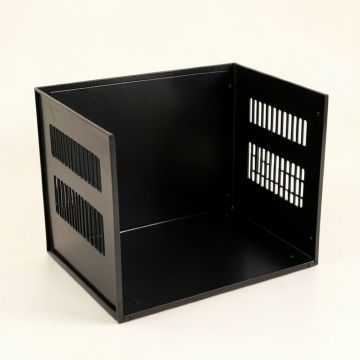 River Arc Empty Furniture-Style Pet Crate (synthetic illustration; no displayed measurements)