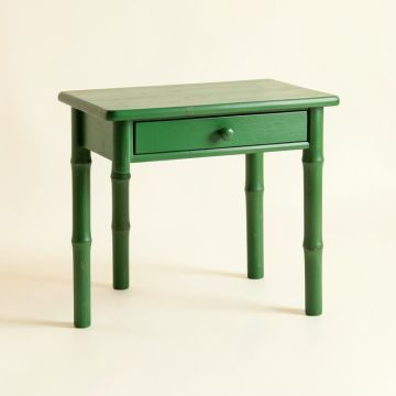 Wren Bluff Small Writing Desk - Green (synthetic illustration; no displayed measurements)