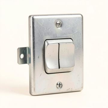 Arabinda 2-Gang Toggle Light Switch Wall Plate (synthetic illustration; no displayed measurements)