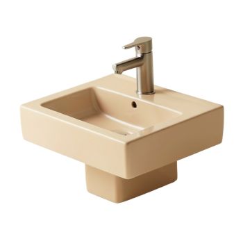 Archer Vitreous China Rectangular Undermount Bathroom Sink With Overflow