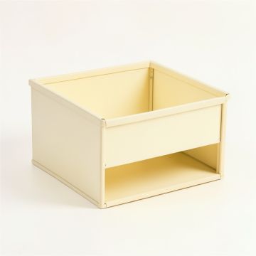 Harbor Bend Empty Raised Planter - Ivory (synthetic illustration; no displayed measurements)