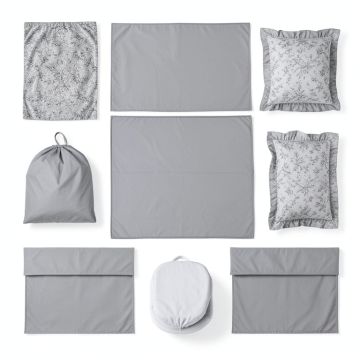 Woodsy Eleven-Piece Nursery Decor Set (synthetic illustration; no displayed measurements)