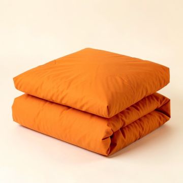 Orange Sky Duvet Cover Set (synthetic illustration; no displayed measurements)