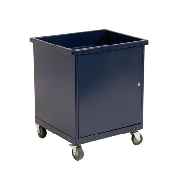 Moss Bridge Empty Rolling Workshop Cart - Navy
