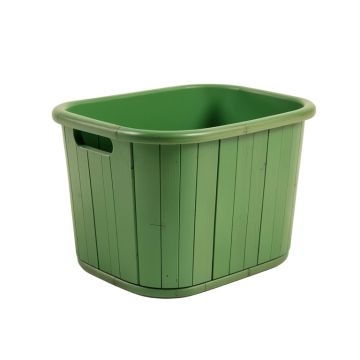 Juniper Bend Laundry Hamper - Green
