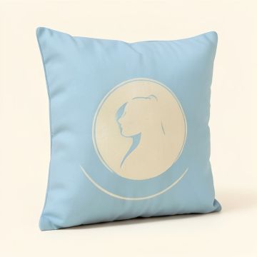 Capricorn Zodiac Sign Indoor/Outdoor Throw Pillow (synthetic illustration; no displayed measurements)
