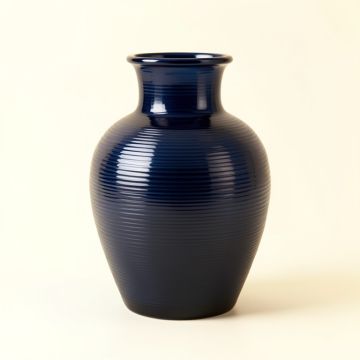 Cove Canyon Empty Decorative Vase - Navy (synthetic illustration; no displayed measurements)