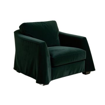 Samuel 72 '' Velvet Flared Arm Loveseat (synthetic illustration; no displayed measurements)