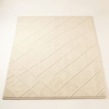 Lake Arc Rectangular Area Rug - Cream (synthetic illustration; no displayed measurements)
