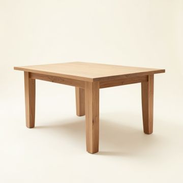 Kara Extendable Solid Wood Dining Table (synthetic illustration; no displayed measurements)