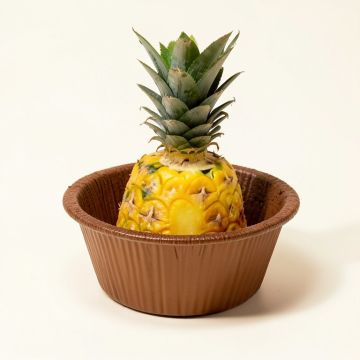 Nordic Ware Platinum Novelty Mini Pineapple Upside Down Pan (synthetic illustration; no displayed measurements)