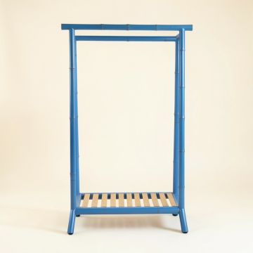 Lake Crest Empty Garment Rack - Blue (synthetic illustration; no displayed measurements)