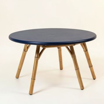 Hazel Crest Patio Table - Navy (synthetic illustration; no displayed measurements)