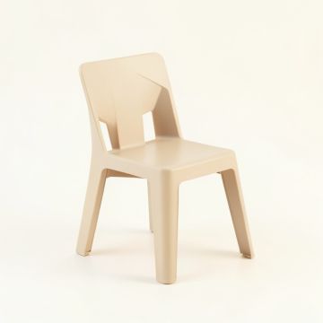 Sage Bend Small Chair - Beige (synthetic illustration; no displayed measurements)