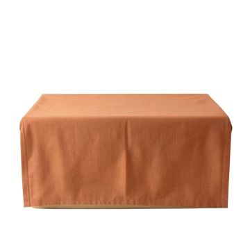 Birch Canyon Flat Bed Sheet - Terracotta