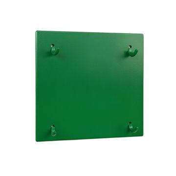 Aspen Crest Empty Wall-Mounted Tool Organizer Panel - Green (synthetic illustration; no displayed measurements)