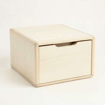 Rowan Bend Under-Desk Drawer Unit - Ivory (synthetic illustration; no displayed measurements)
