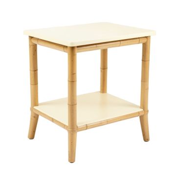 Clay Dale Side Table - Cream