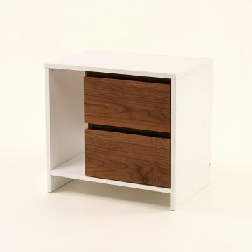 Mannion 2 - Drawer Solid Wood Nightstand (synthetic illustration; no displayed measurements)