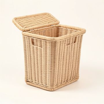Cliff Crest Laundry Hamper - Beige (synthetic illustration; no displayed measurements)
