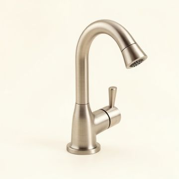 Simplice Pull-Down Single Handle Kitchen Faucet With Sweep Spray And Docknetik® (synthetic illustration; no displayed measurements)