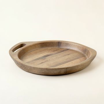 Maple Crest Serving Tray - Gray (synthetic illustration; no displayed measurements)