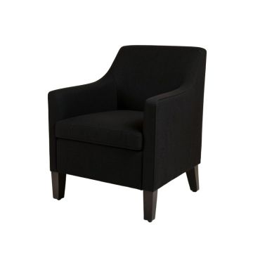 Midgard Fabric Side Chair In Black