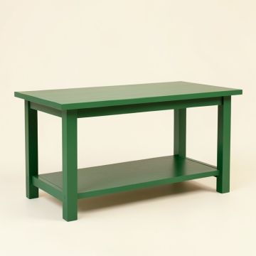 Moss Bluff Empty Workshop Workbench - Green (synthetic illustration; no displayed measurements)