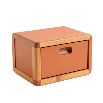 Maple Crossing Under-Desk Drawer Unit - Terracotta