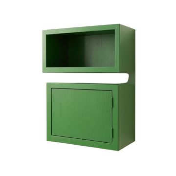 Linden Bridge Wall-Mounted Entry Cabinet - Green