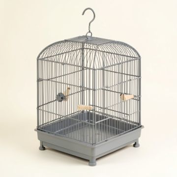 Medium Play Top Bird Cage With Bird Toy Hook (synthetic illustration; no displayed measurements)