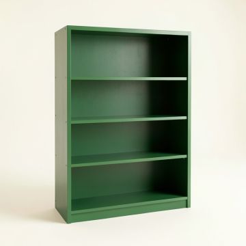 Briar Bluff Freestanding Bookcase - Green (synthetic illustration; no displayed measurements)