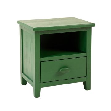 Oak Falls Nightstand - Green