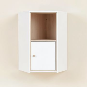 Olive Arc Wall-Mounted Entry Cabinet (synthetic illustration; no displayed measurements)