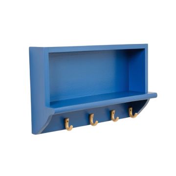 Aspen Crossing Wall-Mounted Entryway Organizer Shelf - Blue