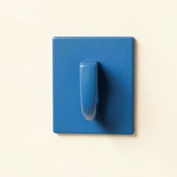 Slate Canyon Wall-Mounted Robe Hook - Blue (synthetic illustration; no displayed measurements)