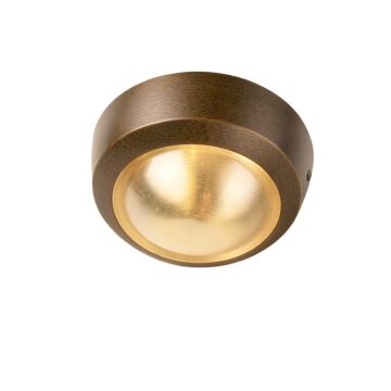 Saladino 1 - Light 7.88 '' Simple Dome Semi Flush Mount