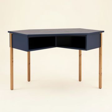 Reed Bluff Writing Desk - Navy (synthetic illustration; no displayed measurements)