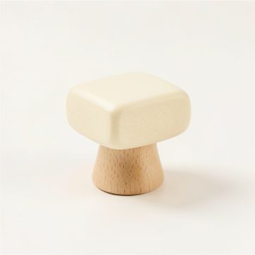 Moss Brook Cabinet Knob Without Packaging - Cream (synthetic illustration; no displayed measurements)