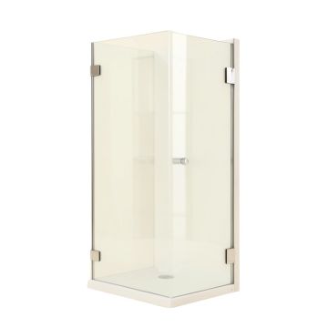Fluence 59.63 '' X 58.31 '' Bypass Bath Door With Cleancoat® Technology (synthetic illustration; no displayed measurements)