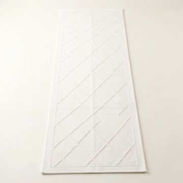 Maple Bend Narrow Runner Rug - White (synthetic illustration; no displayed measurements)