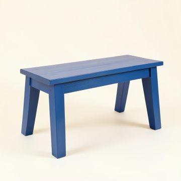 Wren Branch Indoor Bench - Blue (synthetic illustration; no displayed measurements)