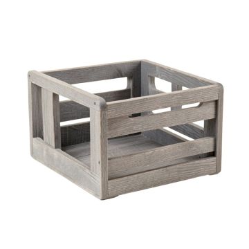 Harbor Canyon Empty Furniture-Style Pet Crate - Gray