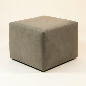 Cheekwood 18 '' Square Pouf Ottoman (synthetic illustration; no displayed measurements)