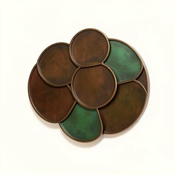 Geometrically Designed Overlapped Circles Wall Décor (synthetic illustration; no displayed measurements)