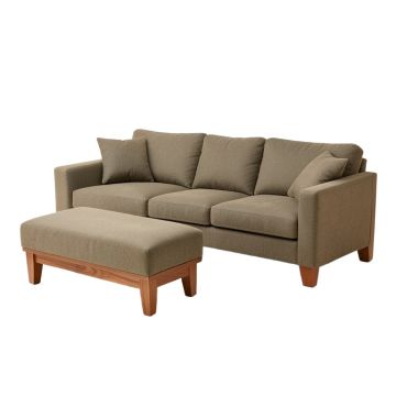 Janna 73 '' Wide Reversible Sofa And Chaise With Ottoman