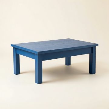 Summit Dell Coffee Table - Blue (synthetic illustration; no displayed measurements)